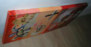 Anna Verrijt - "Bienvenue"- schilderijen 2-luik kopen? Bied vanaf 295!