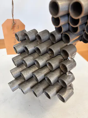 Erik van Spronsen - Studie van 3 x kubus van buisprofiel kopen? Bied vanaf 125!