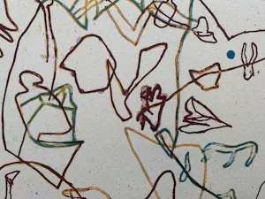 AcheterJan Voss - handgesigneerde kleurenlitho | 'Sans titre' | 1978 (Prent 190 Serie 12A)? Enchérissez de 65!
