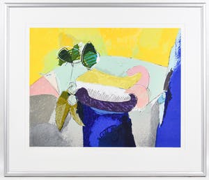 Henk van Vessem - Zonder titel - Ingelijst kopen? Bied vanaf 50!