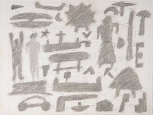 Arie de Groot - Potloodtekening, Zonder titel kopen? Bied vanaf 100!