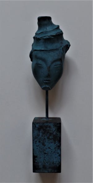 Dana Andreev - Beeld Masker - Brons kopen? Bied vanaf 299!