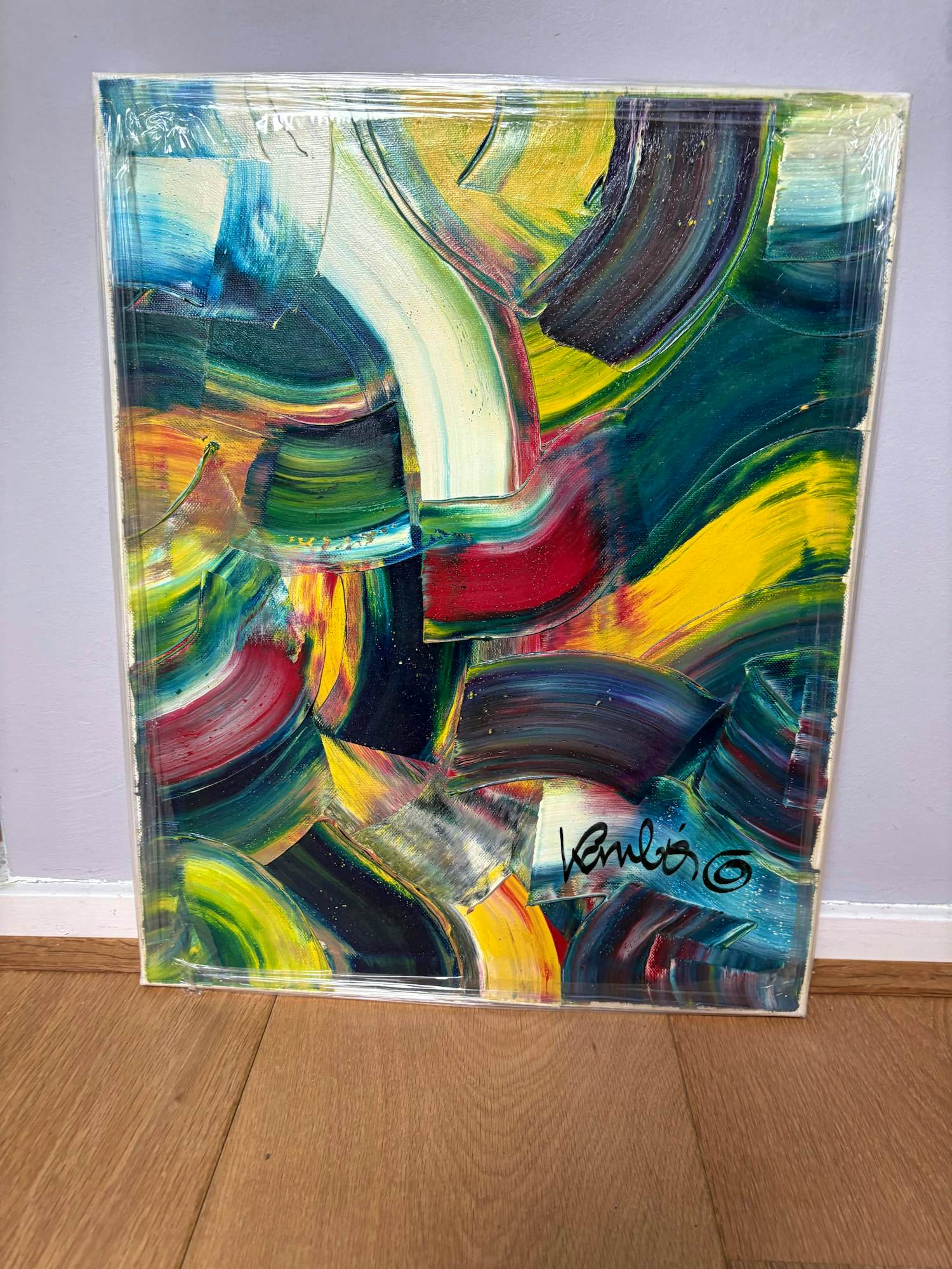 Jacob Kanbier - abstract 8 - nr 36497 kopen? Bied vanaf 90!