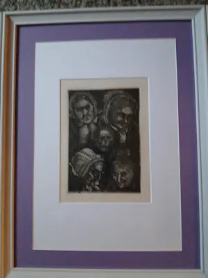 William Unger - De oude vrouw en de dood kopen? Bied vanaf 700!