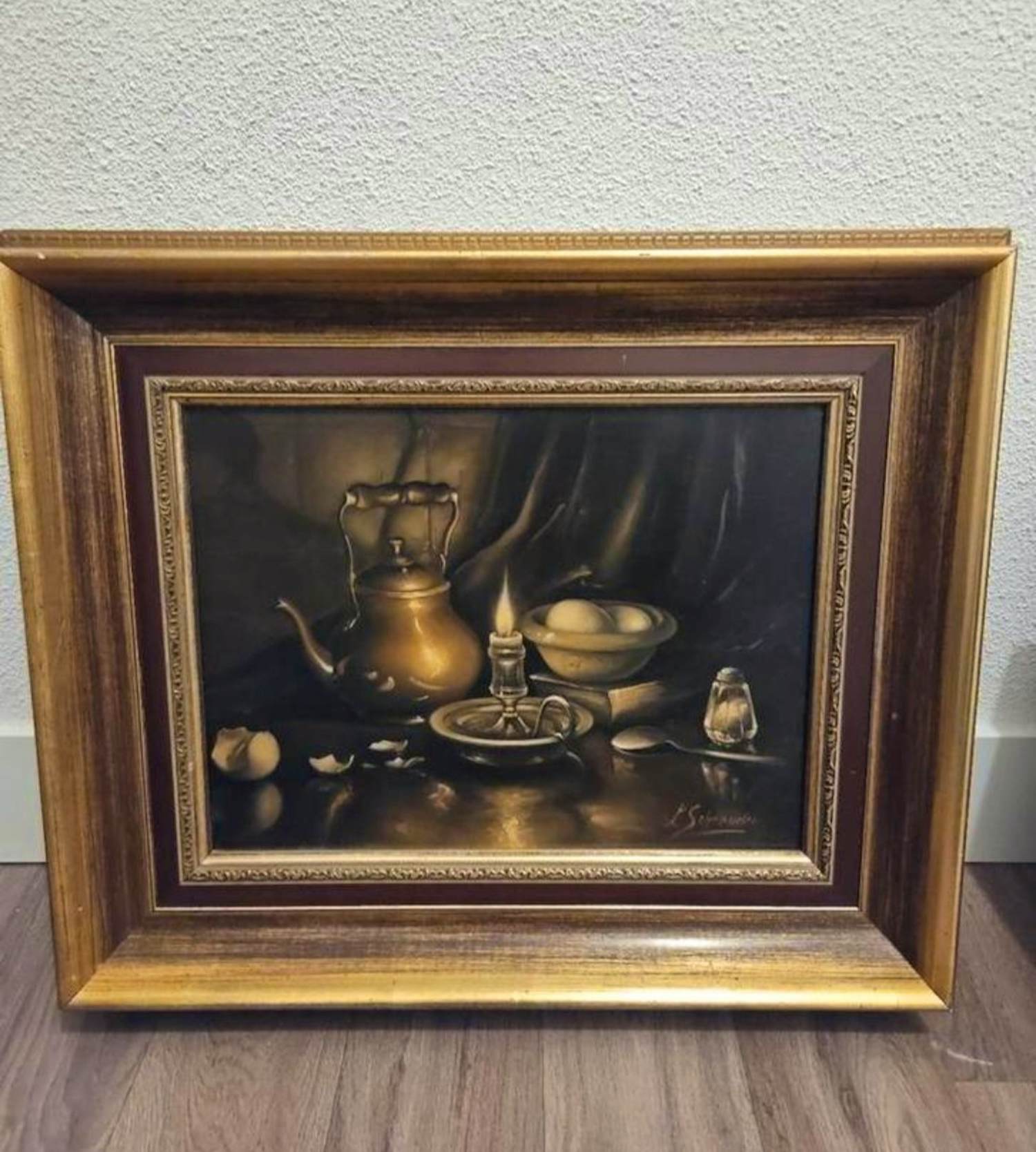 Jan Schreuder van de Coolwijk - Stilleven bij kaarslicht kopen? Bied vanaf 150!