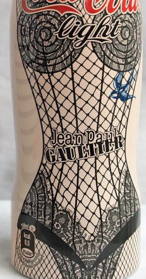 Jean Paul Gaultier - 2 flesjes van blik , Coca Cola – 2012 – Limited edition kopen? Bied vanaf 1!