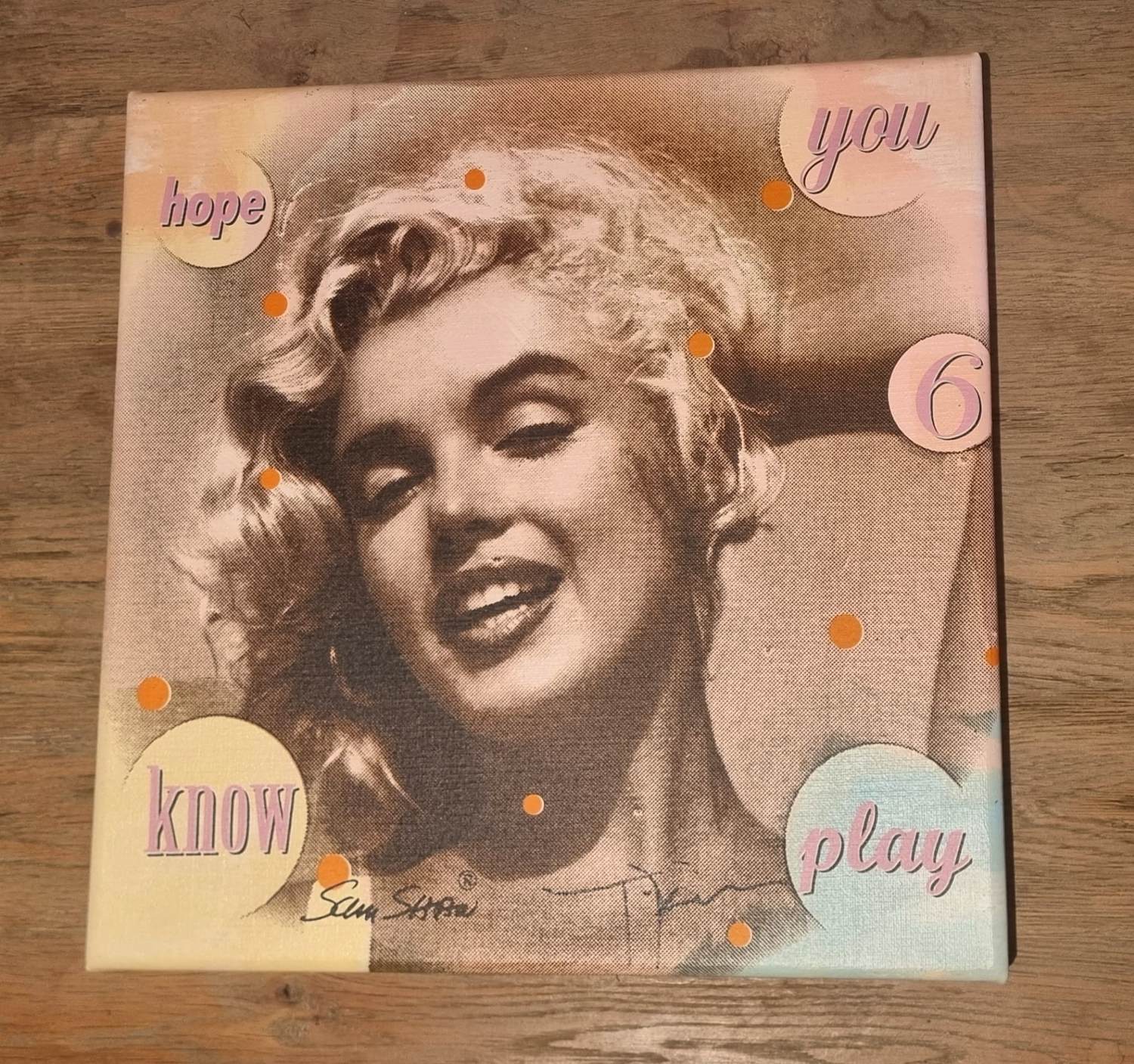 Jörg Döring - 4x Portret van Marilyn Monroe verkocht voor € 400!