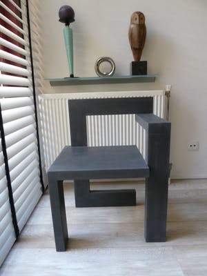 Gerrit Rietveld - Steltman stoel (naar ontwerp Rietveld) kopen? Bied vanaf 175!