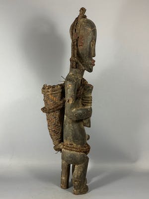 Fang - Old African statue from the Fang - Gabon. kopen? Bied vanaf 75!
