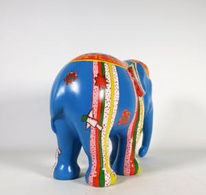 Corneille - Acryl op polyester, Elephant Parade kopen? Bied vanaf 500!