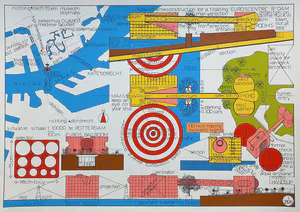 Carel Weeber - Euroscentre Rotterdam, zeefdruk (groot) kopen? Bied vanaf 95!