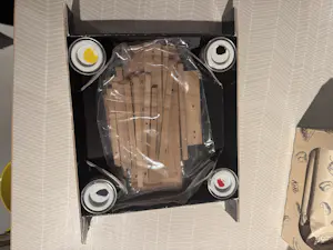 Gerrit Rietveld - Modellbausatz 1:6 Stuhl rot und blau kopen? Bied vanaf 120!