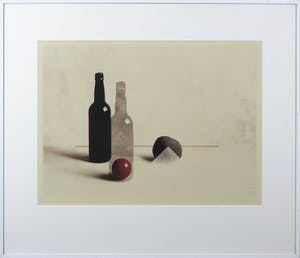 Peter Ruting - C-Print, Stilleven met flessen - Ingelijst kopen? Bied vanaf 1!