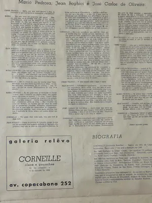 Corneille - Lithografie 1966 Galeria RELEVO Ceres Franco Av. Copacabana RIO de JANEIRO kopen? Bied vanaf 600!