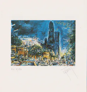 Reinhold W. Timm - e.a: zes handgesigneerde zeefdrukken: Diverse composities kopen? Bied vanaf 15!