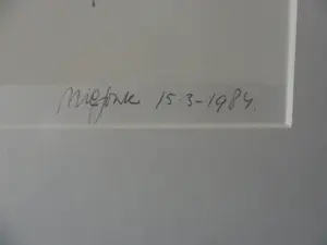 Nic Jonk - Zeefdruk, Vrouw , uit 15-03-1984 kopen? Bied vanaf 35!