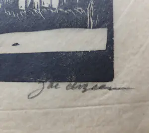 Jac. de Beer - Vier werken. Grote Kerk Den Haag en drie stadsgezichten. kopen? Bied vanaf 79!