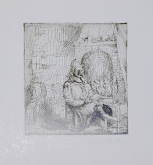 Volker Ritters - e.a: zes handgesigneerde zeefdrukken: Alchemist, Uitzicht, Landschap, Koe I-III kopen? Bied vanaf 15!