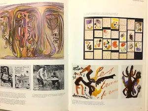 Pierre Alechinsky - Dotremont - Atlan - Corneille (1x Originele foto) - Heerup - Zeer goed kopen? Bied vanaf 60!