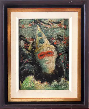 Jan van Heel - “Pierrot op gemaskerd bal” kopen? Bied vanaf 695!