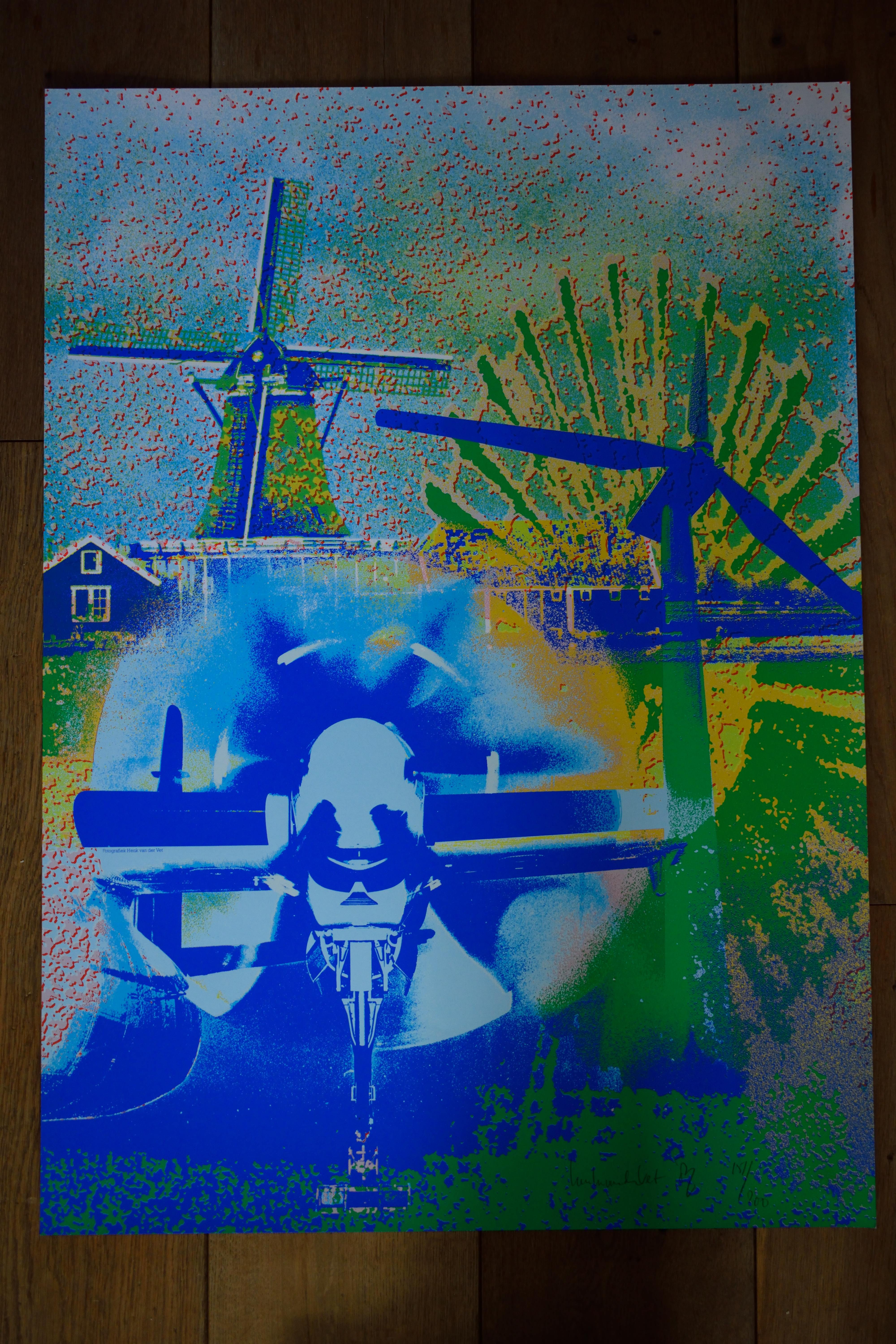 Henk van der Vet - Zeefdruk - Techniek kopen? Bied vanaf 50!