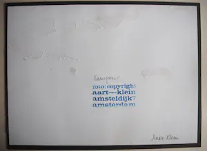 Aart Klein - Kampen - handgesigneerde silverprint - fraai ingelijst kaufen? Bieten Sie von 295!