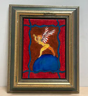 Piet Quekel - Lot van 3 schilderijtjes. Wilon, Ralia, Gobul. kopen? Bied vanaf 90!