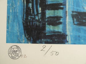 Willem H.A. Teeling - “Blauwe katten” - 1989 – nr. 2 van 50 ex. kopen? Bied vanaf 1!