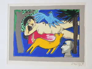 Corneille - Scene Champetre - 171/200 - 1998 - Handgesigneerd kopen? Bied vanaf 400!