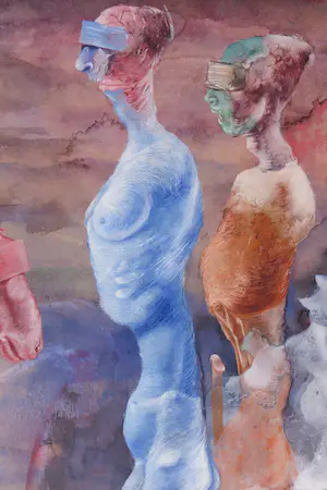 Melle Oldeboerrigter - Gouache, Landschap met paarden - Ingelijst kopen? Bied vanaf 1500!