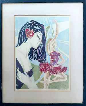AcheterJan Asselbergs - Litho van Jan Asselbergs? Enchérissez de 70!