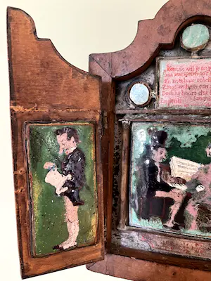 Go de Kroon - Mijnheer Prikkebeen - drieluik kopen? Bied vanaf 80!