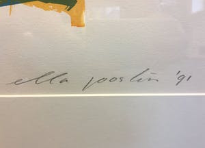 Ella Joosten - Cathedral Steps Two / Zeefdruk / 23 van 30 kopen? Bied vanaf 150!