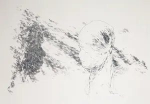 Herman Damen - Pentekening, Zonder titel kopen? Bied vanaf 1!