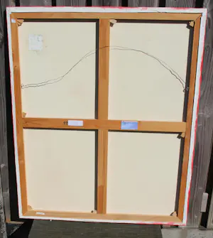 Lucienne van Eeden - olieverf op doek: onderweg kopen? Bied vanaf 375!