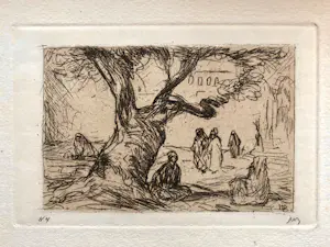 Marius Bauer - Oosterlingen onder een boom kopen? Bied vanaf 50!