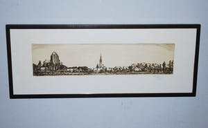 Herman Heuff - - Veere - - ets 1920 kopen? Bied vanaf 50!