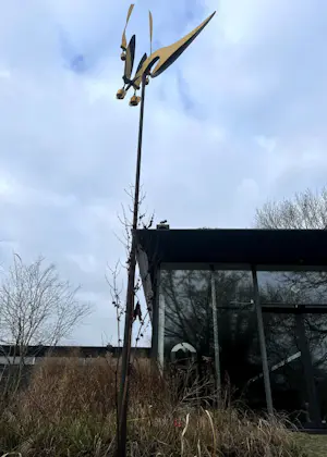 Jorg Wiele - Einzigartige kinetische/bewegliche Skulptur (Messing, Stahl, Kupfer) + 3 Bücher kopen? Bied vanaf 3000!