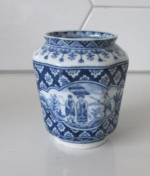 Royal Mosa - Suikerpot en sigarettenbeker servies Lange Lijs kopen? Bied vanaf 1!