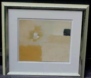 Eugène Brands - Ingelijste gouache: magisch zwart(nette lijst!) kopen? Bied vanaf 1495!