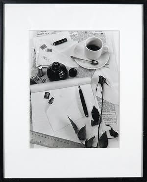 Paul Huf - Foto, Proost en Brandt, Bloenote - Ingelijst kopen? Bied vanaf 50!