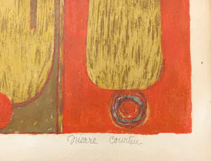 Pierre Courtin - Compositie, litho kopen? Bied vanaf 30!