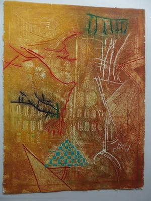 Chabab Tayefeh Mohajer - Cross Roads - gesigneerde kleurenets - oplage XX ex. - 1990 kopen? Bied vanaf 50!