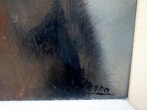 Louis Henno - Damesportret kopen? Bied vanaf 60!