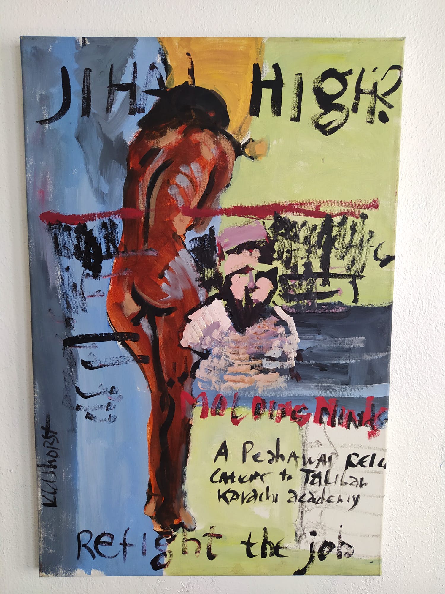 Peter Klashorst - Jihad high verkocht voor € 1!
