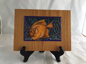 Curiosa - Emaille plaat van een Vliegvis kopen? Bied vanaf 1!