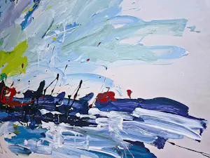 Henk Hofstra - Groot en krachtig expressionistisch olieverf op karton - gesigneerd kopen? Bied vanaf 171!