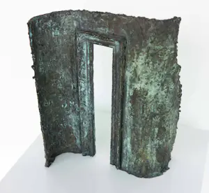 Cor Litjens - Bronzen beeld, Poort kopen? Bied vanaf 350!