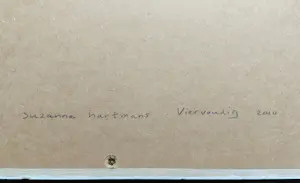 Buy Suzanne Hartmans - Viervoudig, 3-D reliëf van beschilderd balsahout (mooi ingelijst)? Bid from 595!