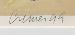 Jan Cremer - Zeefdruk, Tulips - Ingelijst (Groot) kopen? Bied vanaf 150!